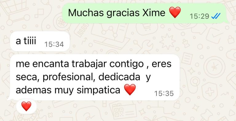 comentario Xime